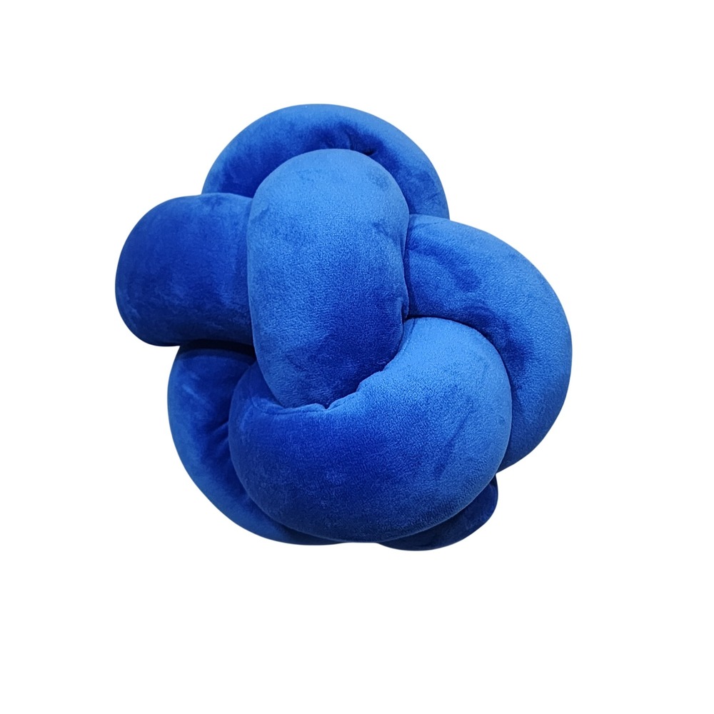 Room‎ Essentials Blue Knot Toss Pillow 10 Inch Decorative Modern Accent